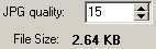 Jpeg quality 15%