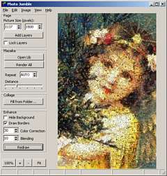 Photo Jumble - An easy way to assemble multiple photos on one page.