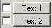 Call Text setup screen.