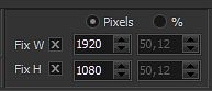 Click 2 Crop output size controls
