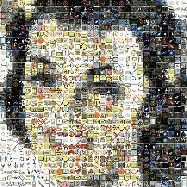 Mosaic Image Made with Mazaika.