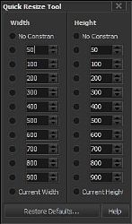 Quick Resize Tool